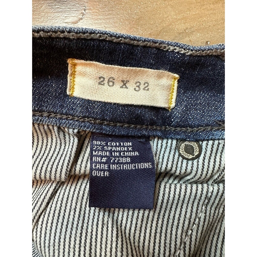 Madewell 10" High Riser Skinny Skinny Jeans Women's Size 26 Blue EUC 31 Inseam - Picture 5 of 8